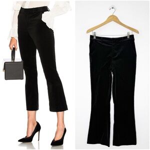 FRAME Denim Velvet Pants Black Size 4